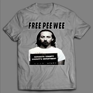 FREE PEEWEE HERMAN VINTAGE REMAKE QUALITY SHIRT